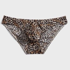 SHEIN Leopard Bikini Brief XL